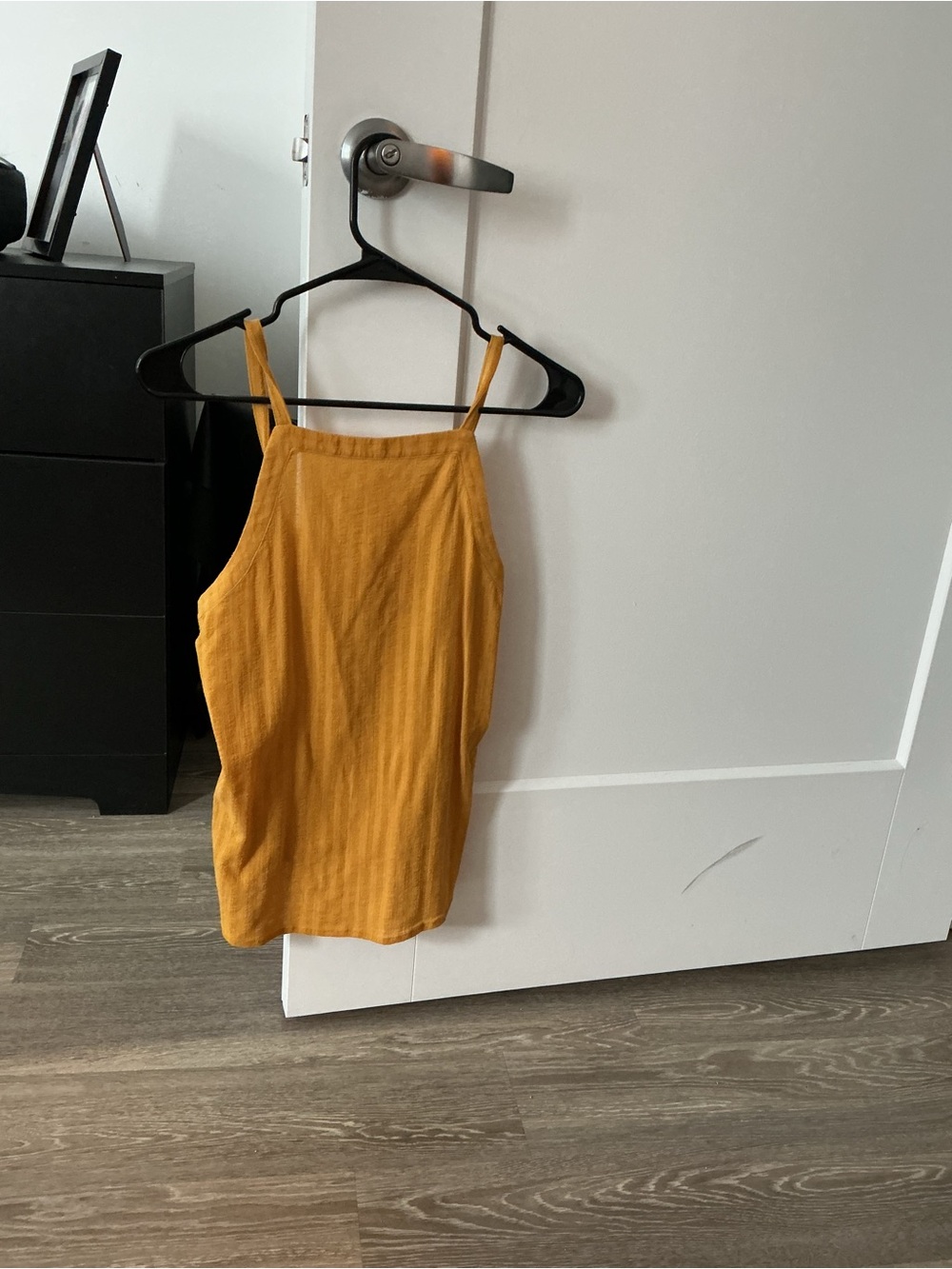 Treasure & Bond Mustard Square-Neck Cami